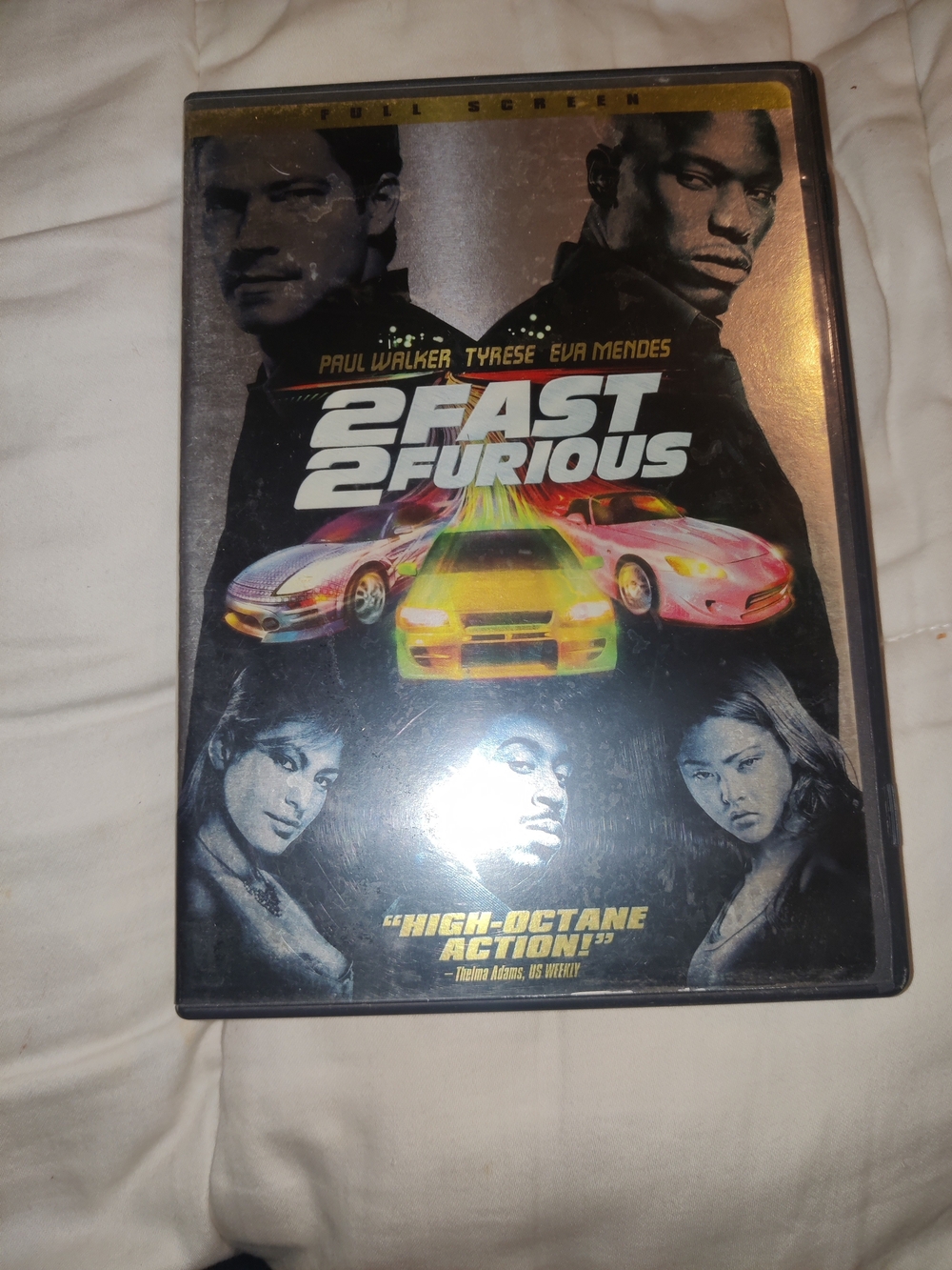 2 Fast 2 Furious (DVD) - Black/Gray Cover